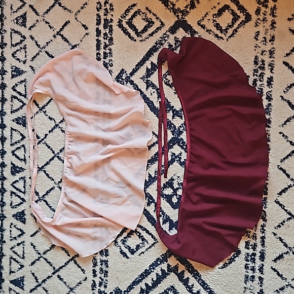LOT (2) Revolution Ballet Wrap Skirt - Picture 1 of 5